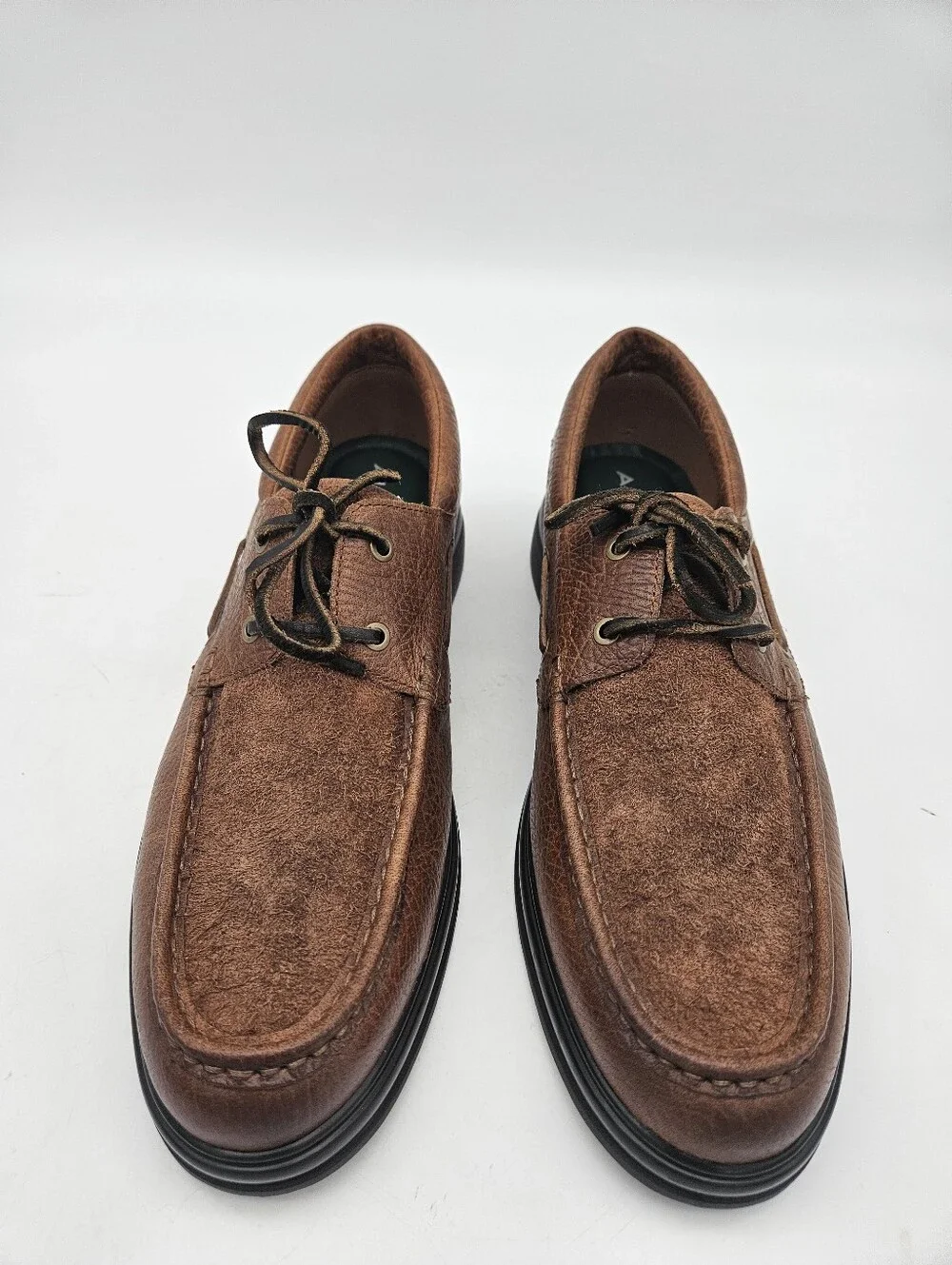 ALDO Seaexplorer Black Dress Shoes Men's Size 13 Cognac MH13004